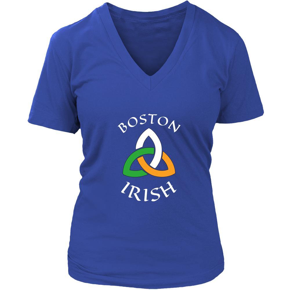 Saint Patrick's Day - " Boston Irish Parade " - custom made funny apparel.-T-shirt-Teelime | shirts-hoodies-mugs