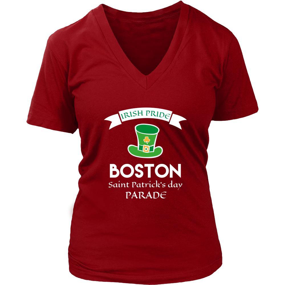 Saint Patrick's Day - " Boston Irish Pride Parade " - custom made funny t-shirts.-T-shirt-Teelime | shirts-hoodies-mugs
