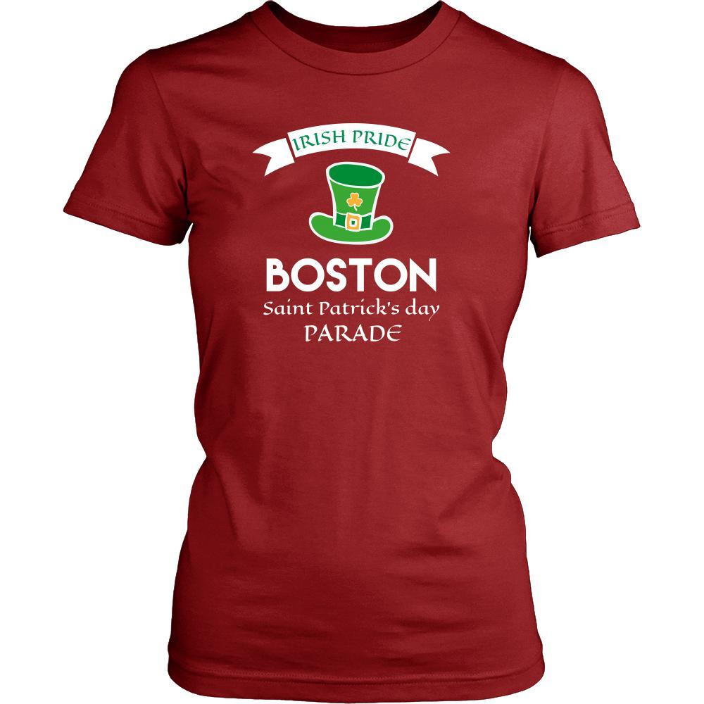 Saint Patrick's Day - " Boston Irish Pride Parade " - custom made funny t-shirts.-T-shirt-Teelime | shirts-hoodies-mugs