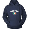 Saint Patrick's Day - "Boston Parade Irish Flag" - custom made cool apparel.-T-shirt-Teelime | shirts-hoodies-mugs