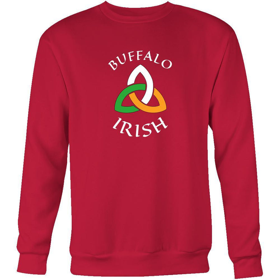 Saint Patrick's Day - " Buffalo Irish Parade " - custom made funny apparel.-T-shirt-Teelime | shirts-hoodies-mugs