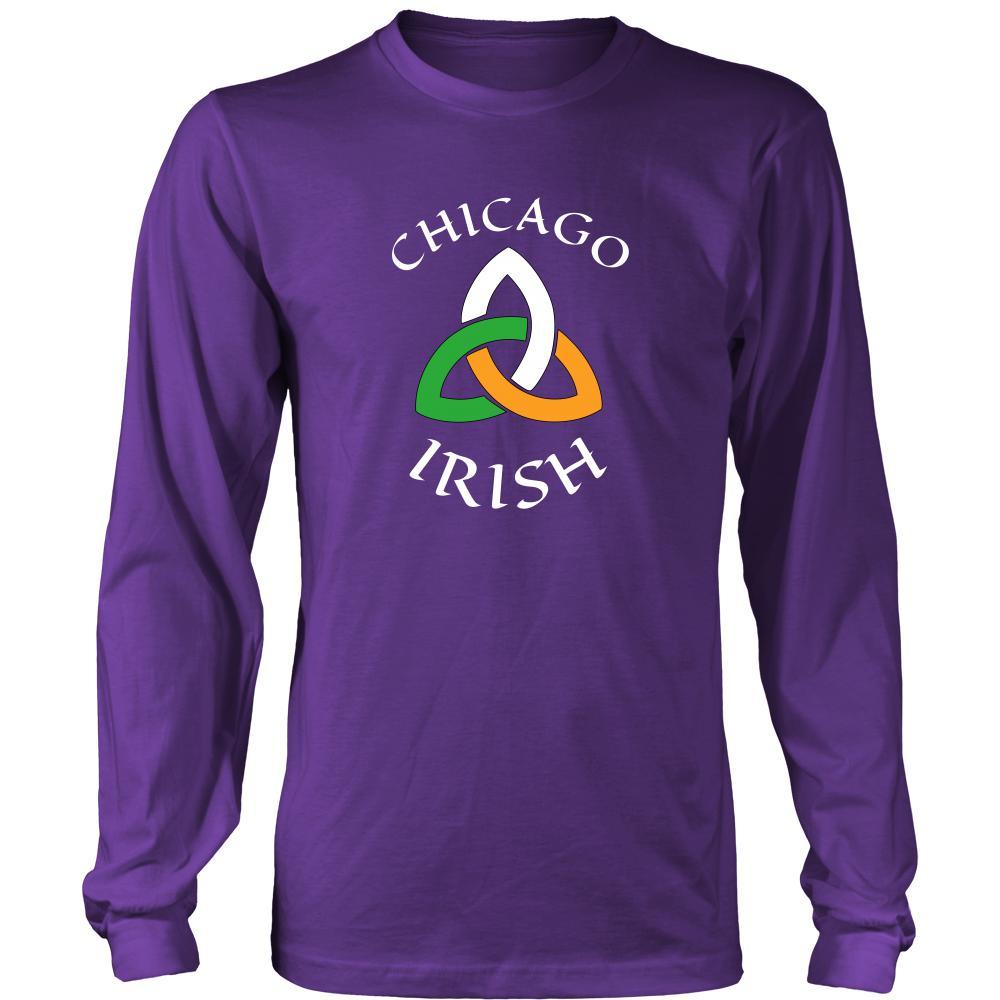 Saint Patrick's Day - " Chicago Irish Parade " - custom made funny apparel.-T-shirt-Teelime | shirts-hoodies-mugs