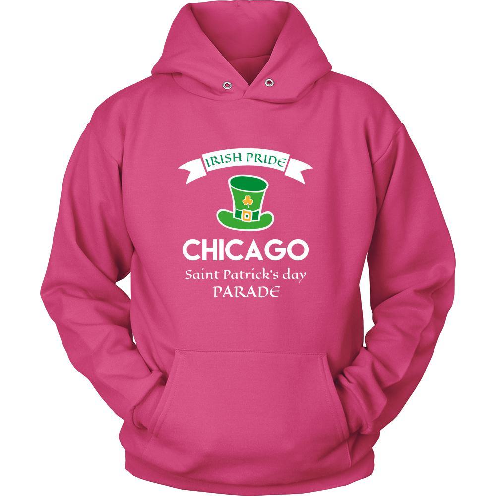 Saint Patrick's Day - " Chicago Irish Pride Parade " - custom made funny apparel.-T-shirt-Teelime | shirts-hoodies-mugs