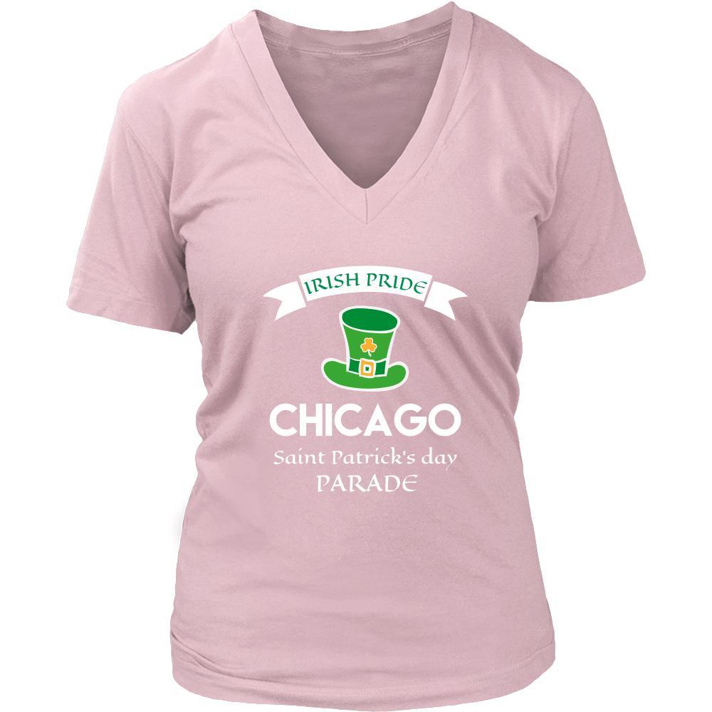 Saint Patrick's Day - " Chicago Irish Pride Parade " - custom made funny t-shirts.-T-shirt-Teelime | shirts-hoodies-mugs