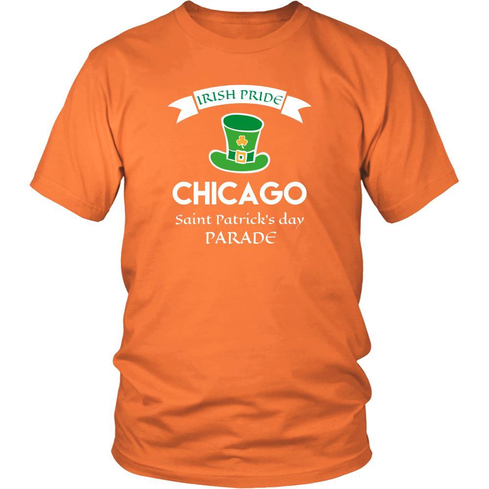 Saint Patrick's Day - " Chicago Irish Pride Parade " - custom made funny t-shirts.-T-shirt-Teelime | shirts-hoodies-mugs