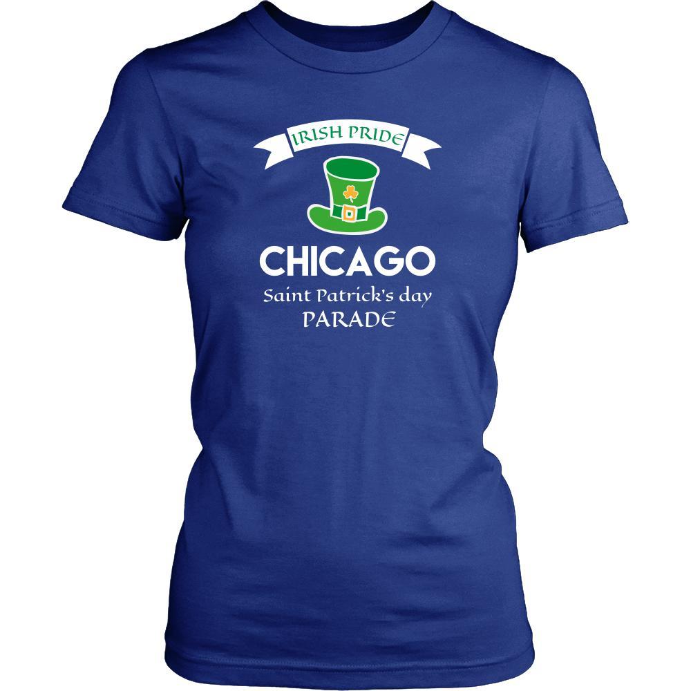 Saint Patrick's Day - " Chicago Irish Pride Parade " - custom made funny t-shirts.-T-shirt-Teelime | shirts-hoodies-mugs