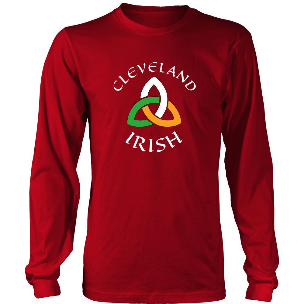 Saint Patrick's Day - " Cleveland Irish Parade " - custom made funny apparel.-T-shirt-Teelime | shirts-hoodies-mugs