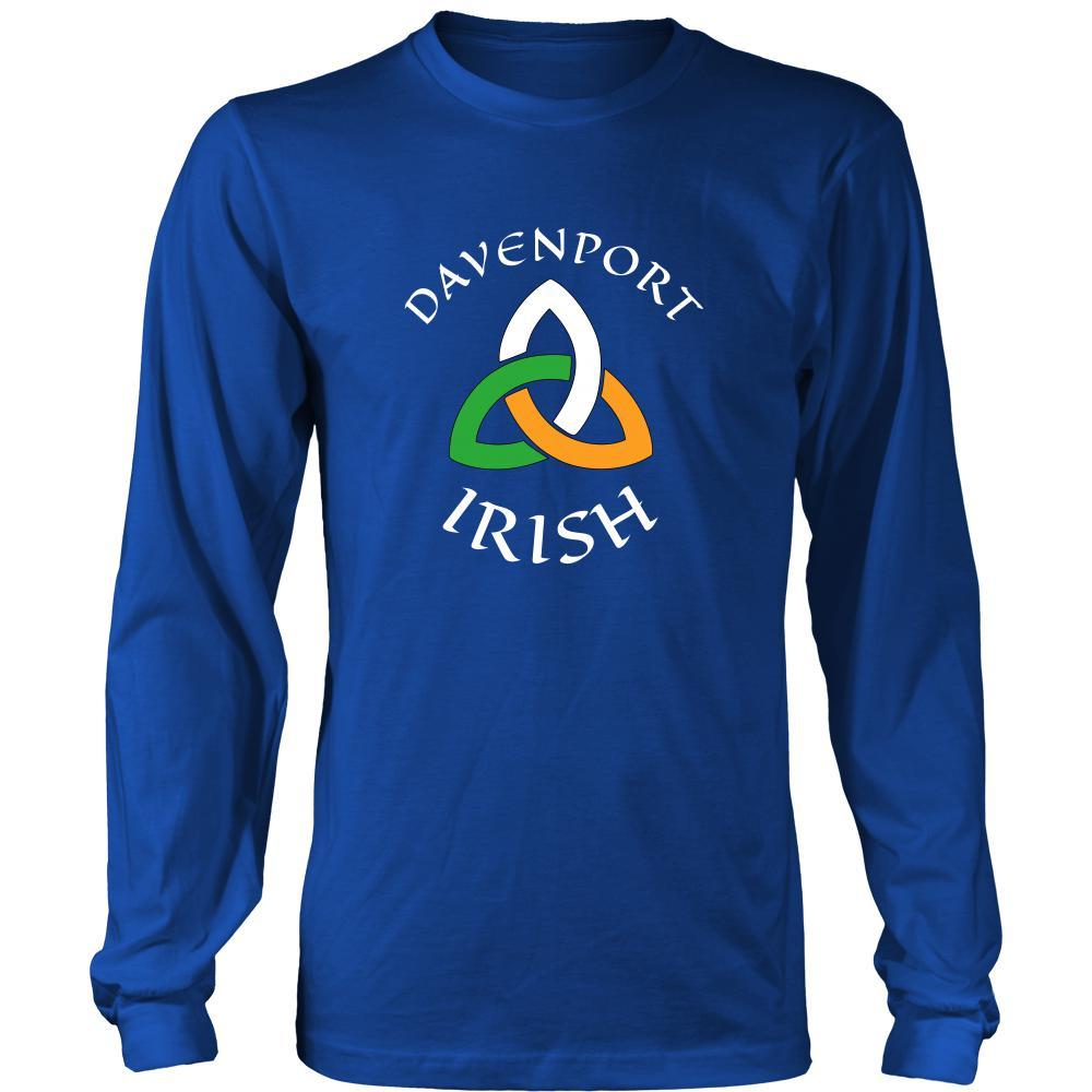 Saint Patrick's Day - " Davenport Irish Parade " - custom made funny apparel.-T-shirt-Teelime | shirts-hoodies-mugs