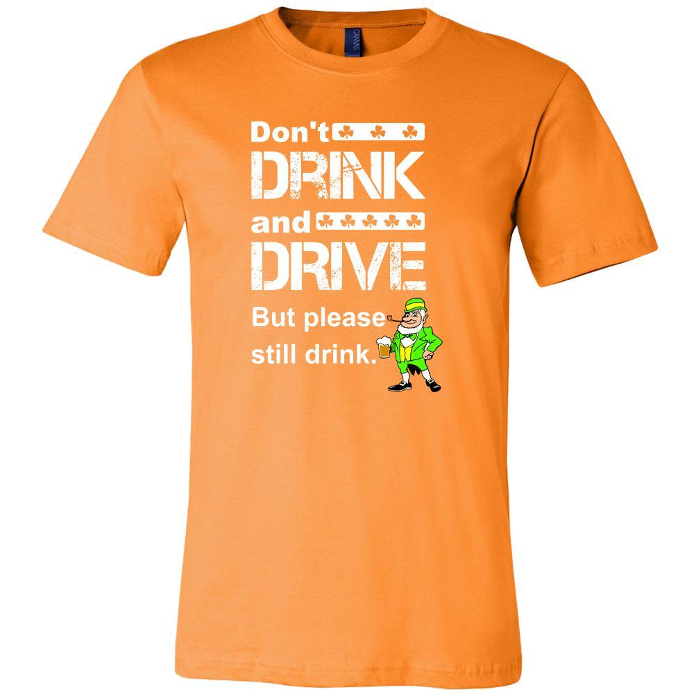 Saint Patrick's Day "Don't Drink and Drive" - custom made funny t-shirts, original gifts.-T-shirt-Teelime | shirts-hoodies-mugs