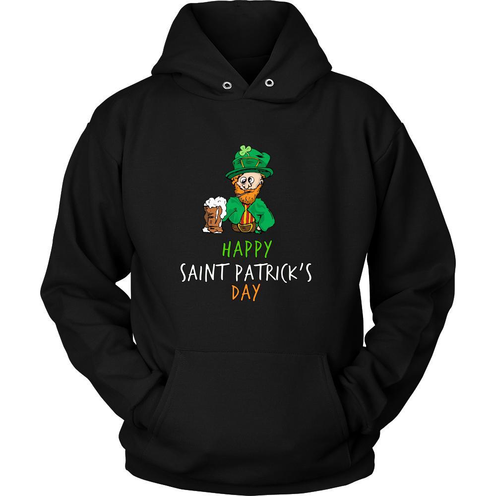 Saint Patrick's Day - " Drunk Leprechaun " - custom made funny sweatshirts,hoodies, long sleeve shirts.-T-shirt-Teelime | shirts-hoodies-mugs