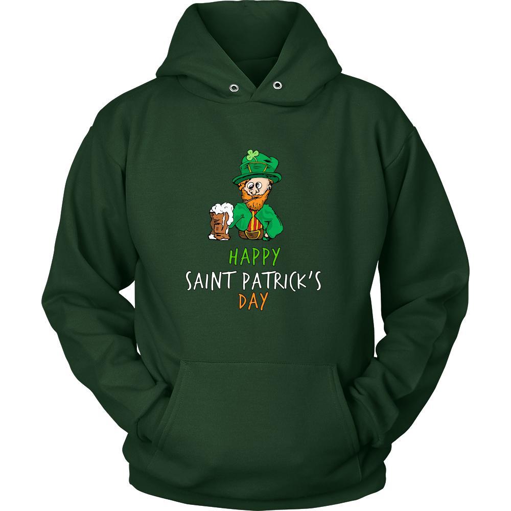 Saint Patrick's Day - " Drunk Leprechaun " - custom made funny sweatshirts,hoodies, long sleeve shirts.-T-shirt-Teelime | shirts-hoodies-mugs