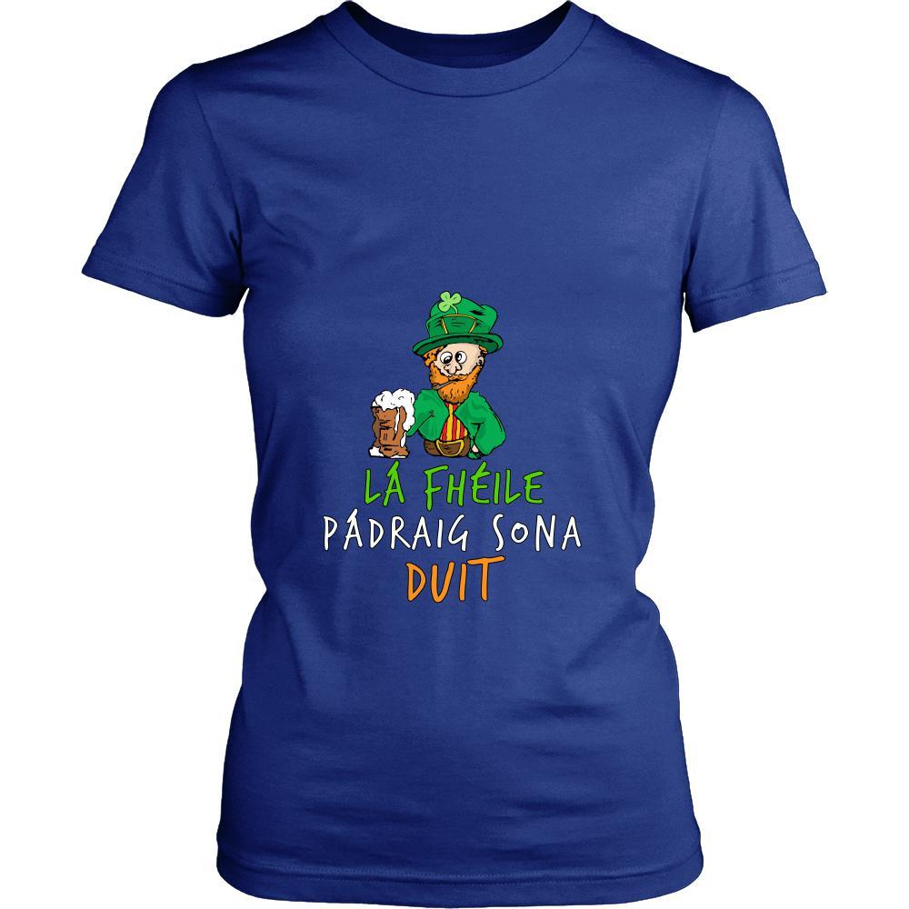 Saint Patrick's Day - " Drunk Leprechaun Irish " - custom made funny t-shirts.-T-shirt-Teelime | shirts-hoodies-mugs