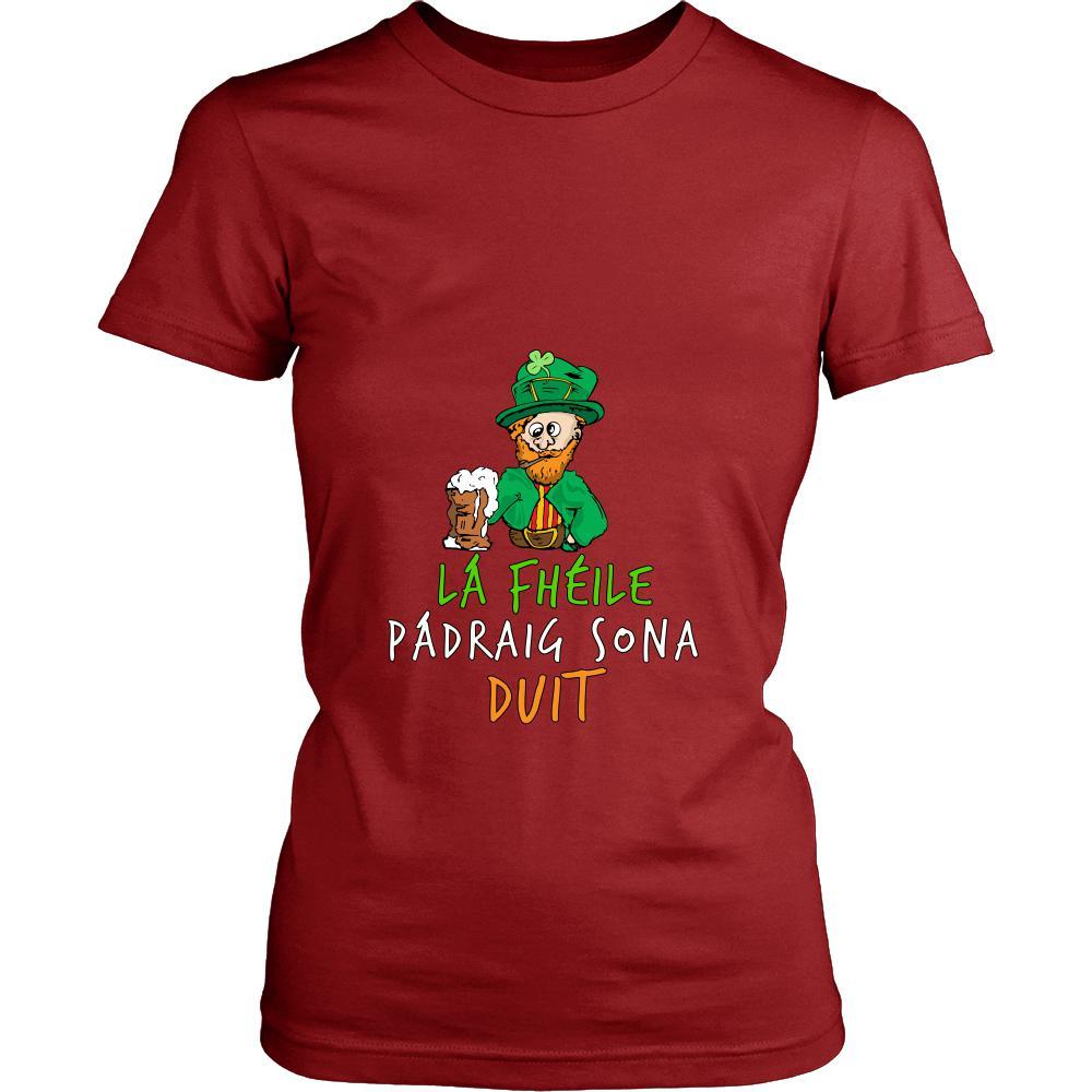 Saint Patrick's Day - " Drunk Leprechaun Irish " - custom made funny t-shirts.-T-shirt-Teelime | shirts-hoodies-mugs