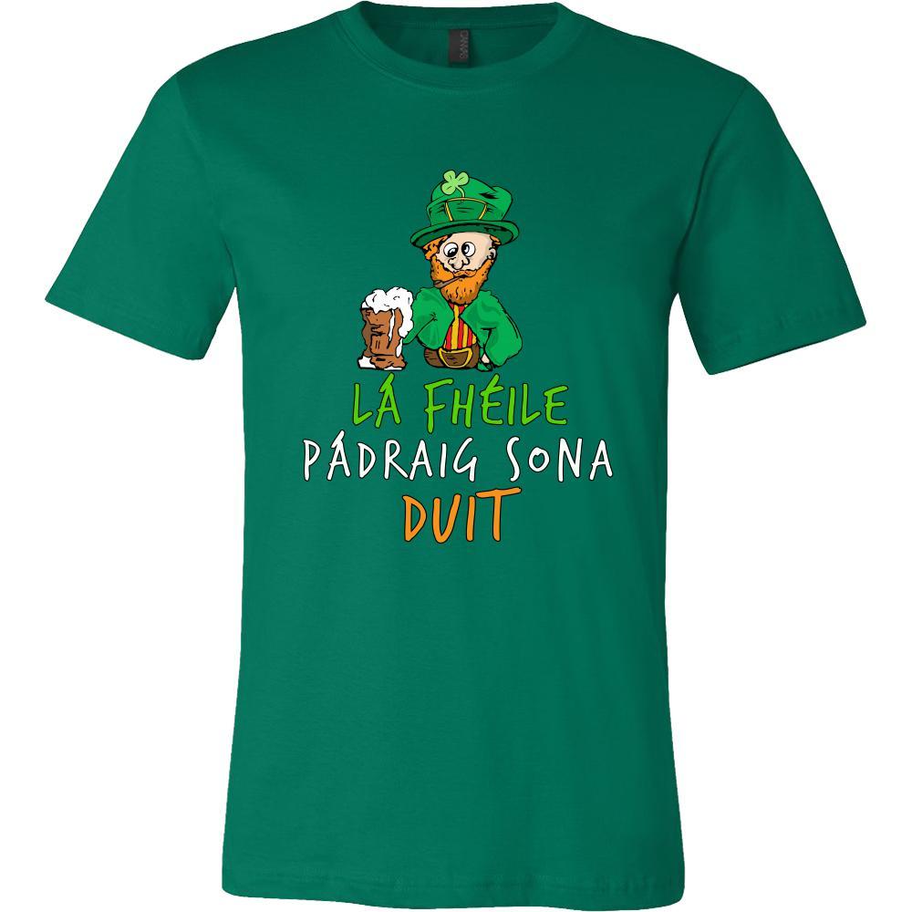 Saint Patrick's Day - " Drunk Leprechaun Irish " - custom made funny t-shirts.-T-shirt-Teelime | shirts-hoodies-mugs