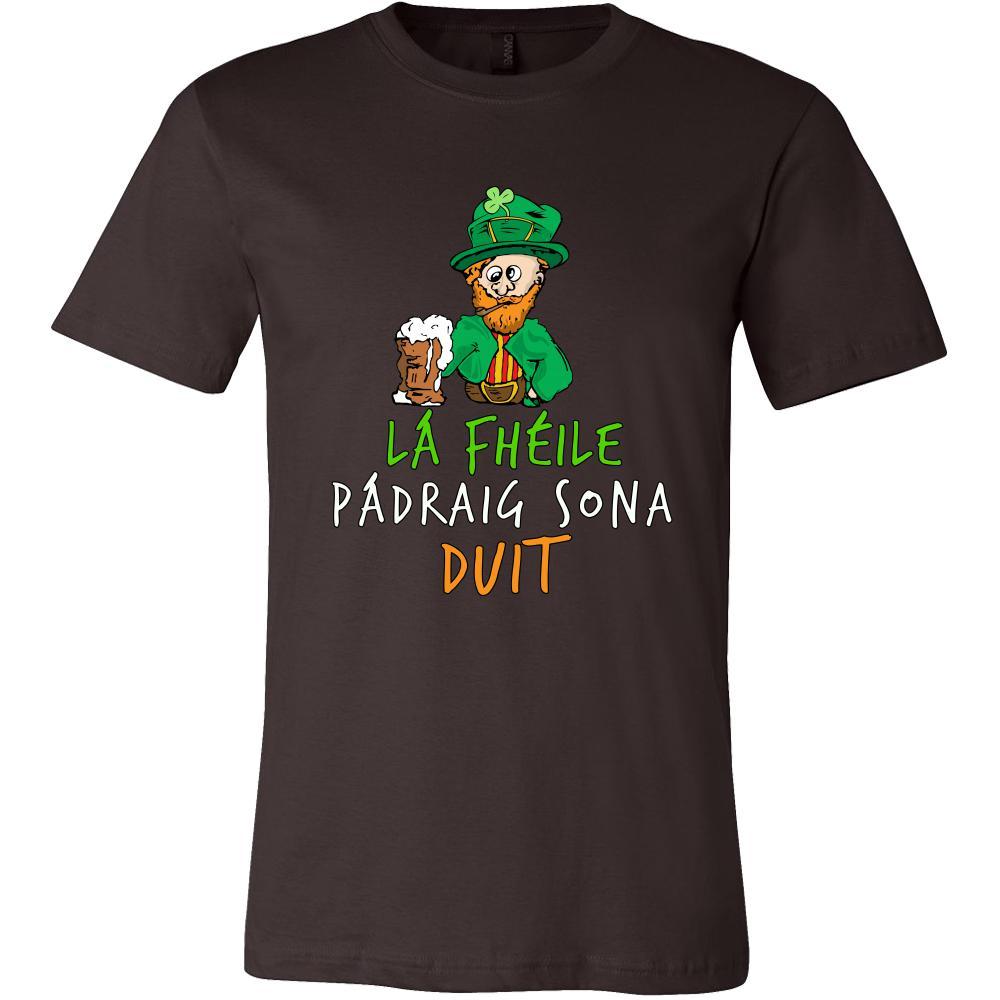 Saint Patrick's Day - " Drunk Leprechaun Irish " - custom made funny t-shirts.-T-shirt-Teelime | shirts-hoodies-mugs