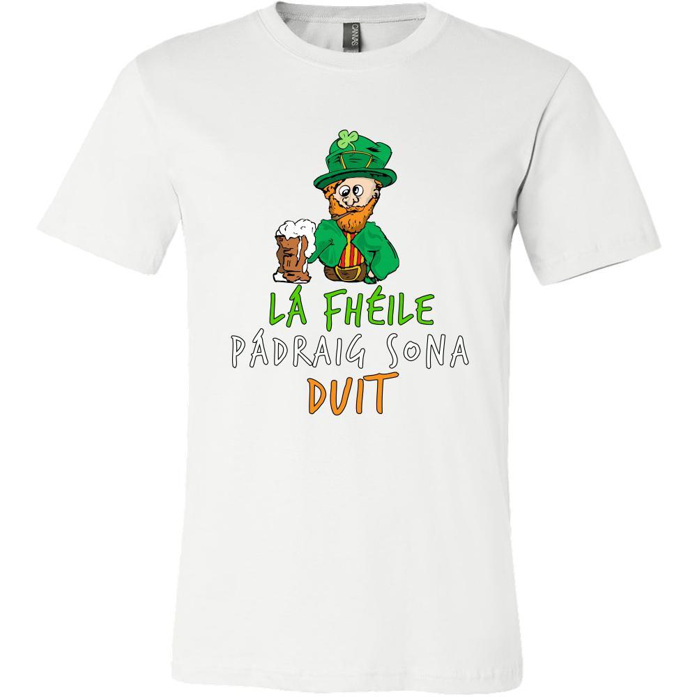 Saint Patrick's Day - " Drunk Leprechaun Irish " - custom made funny t-shirts.-T-shirt-Teelime | shirts-hoodies-mugs