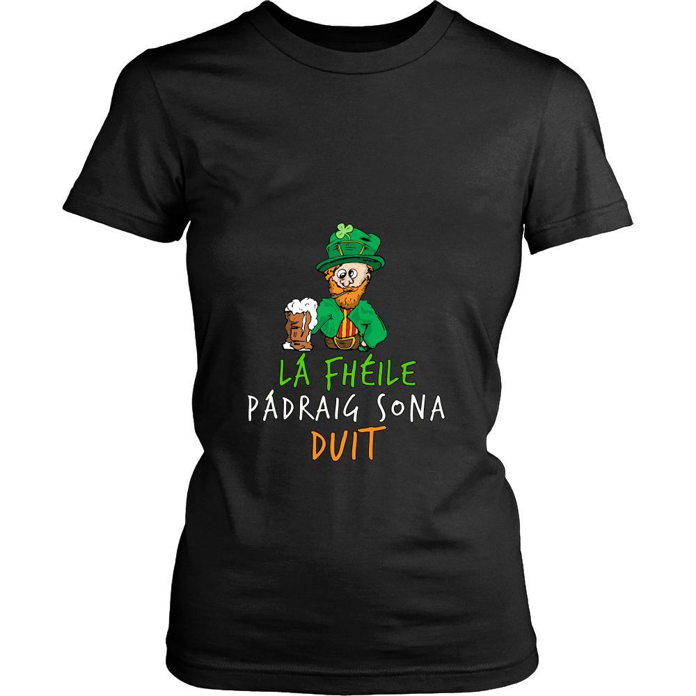 Saint Patrick's Day - " Drunk Leprechaun Irish " - custom made funny t-shirts.-T-shirt-Teelime | shirts-hoodies-mugs