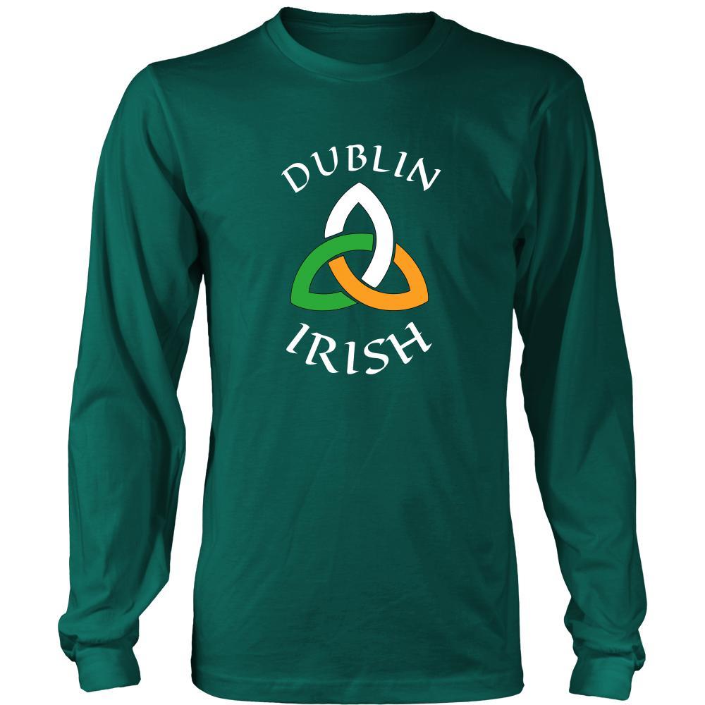 Saint Patrick's Day - " Dublin Parade " - custom made unique apparel.-T-shirt-Teelime | shirts-hoodies-mugs