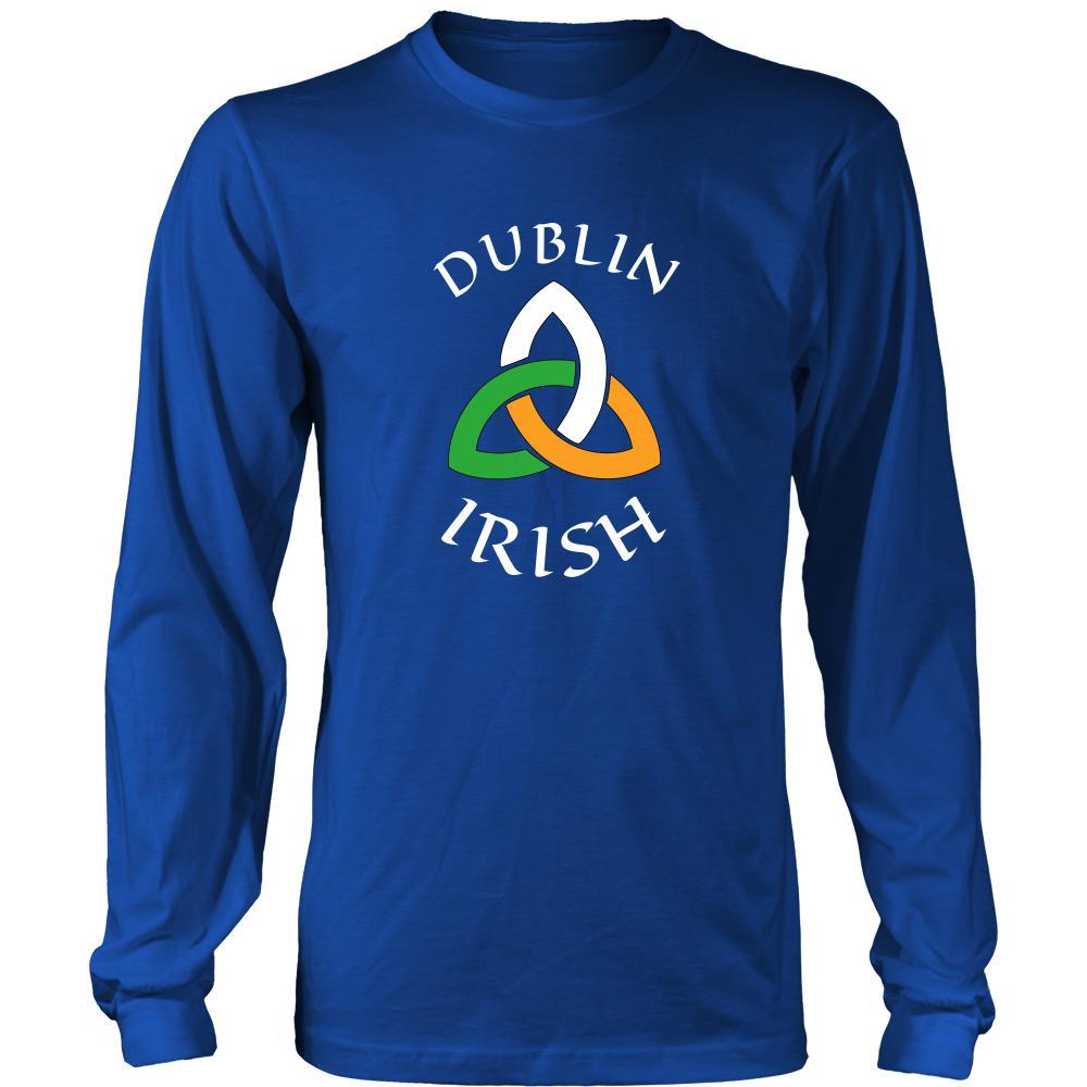 Saint Patrick's Day - " Dublin Parade " - custom made unique apparel.-T-shirt-Teelime | shirts-hoodies-mugs
