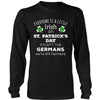 Saint Patrick's Day - " Everyone is a little Irish, except Germans " - custom made funny festive apparel.-T-shirt-Teelime | shirts-hoodies-mugs