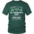 Saint Patrick's Day - " Everyone is a little Irish, except Polish " - custom made  funny t-shirts.