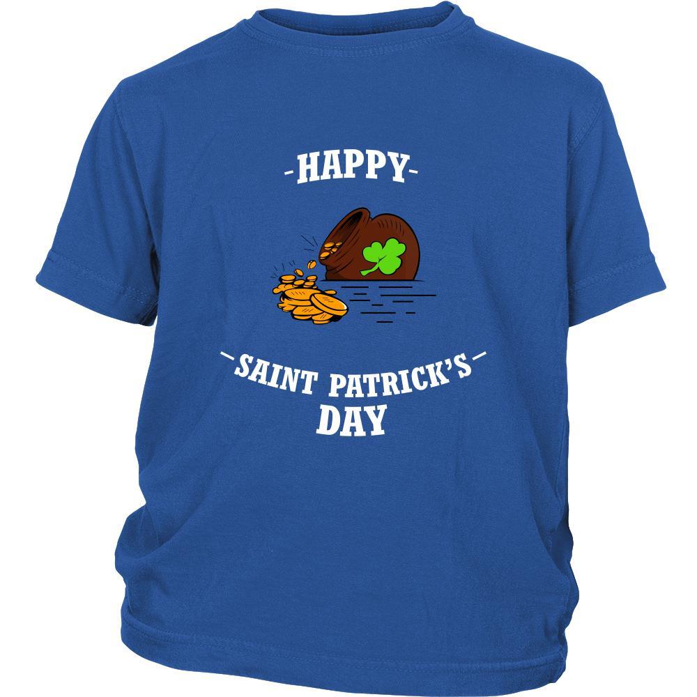 Saint Patrick's Day - " Happy Golden Pot " - custom made funny t-shirts, original gifts.-T-shirt-Teelime | shirts-hoodies-mugs
