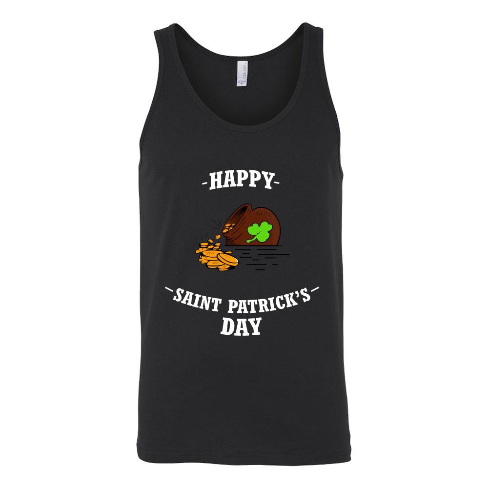 Saint Patrick's Day - " Happy Golden Pot " - custom made funny t-shirts, original gifts.-T-shirt-Teelime | shirts-hoodies-mugs