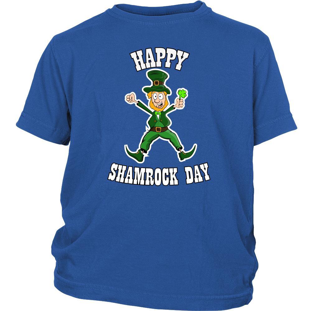 Saint Patrick's Day - " Happy Shamrock Day " - custom made funny t-shirts, original gifts.-T-shirt-Teelime | shirts-hoodies-mugs