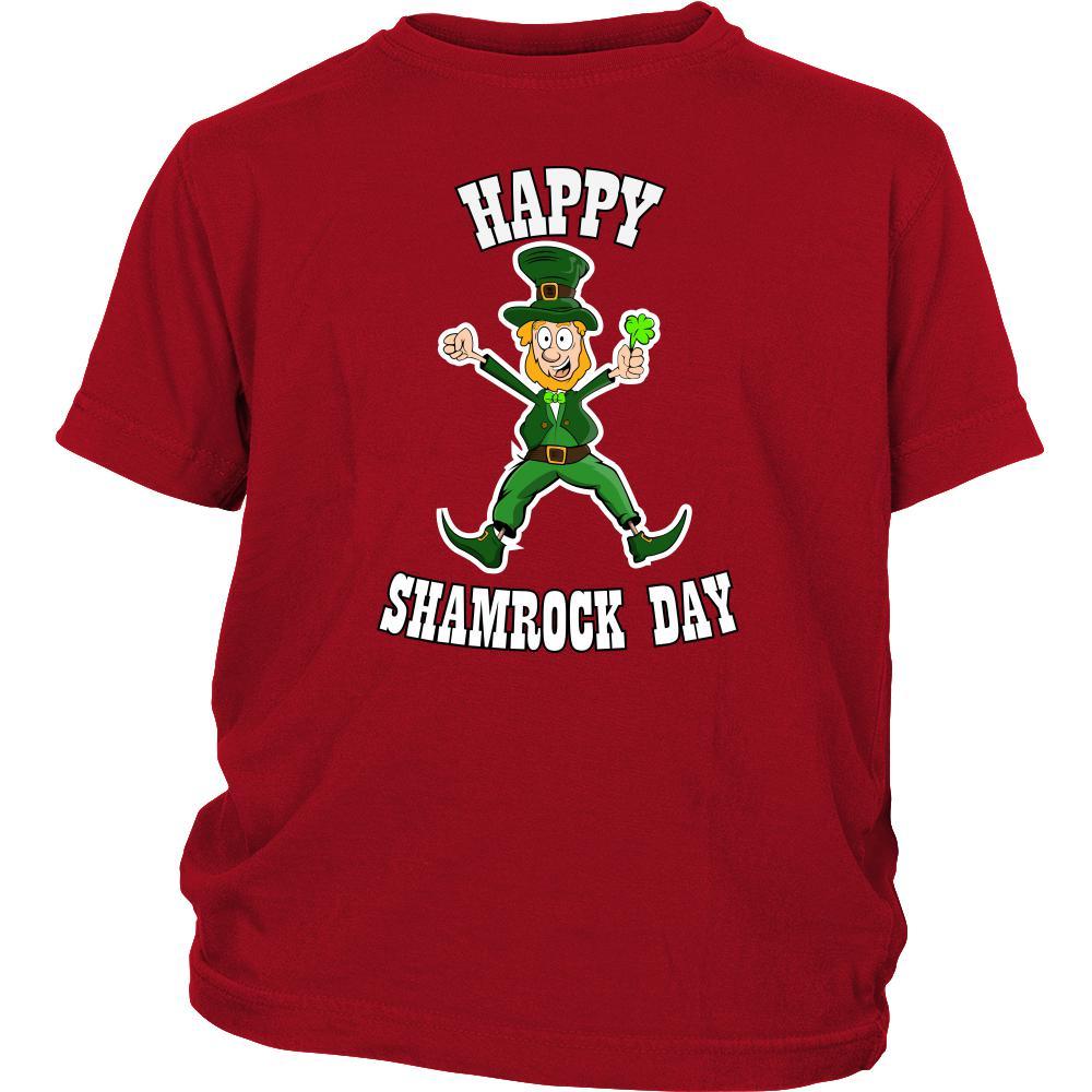 Saint Patrick's Day - " Happy Shamrock Day " - custom made funny t-shirts, original gifts.-T-shirt-Teelime | shirts-hoodies-mugs