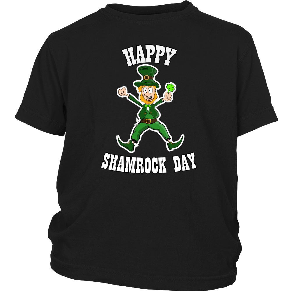 Saint Patrick's Day - " Happy Shamrock Day " - custom made funny t-shirts, original gifts.-T-shirt-Teelime | shirts-hoodies-mugs