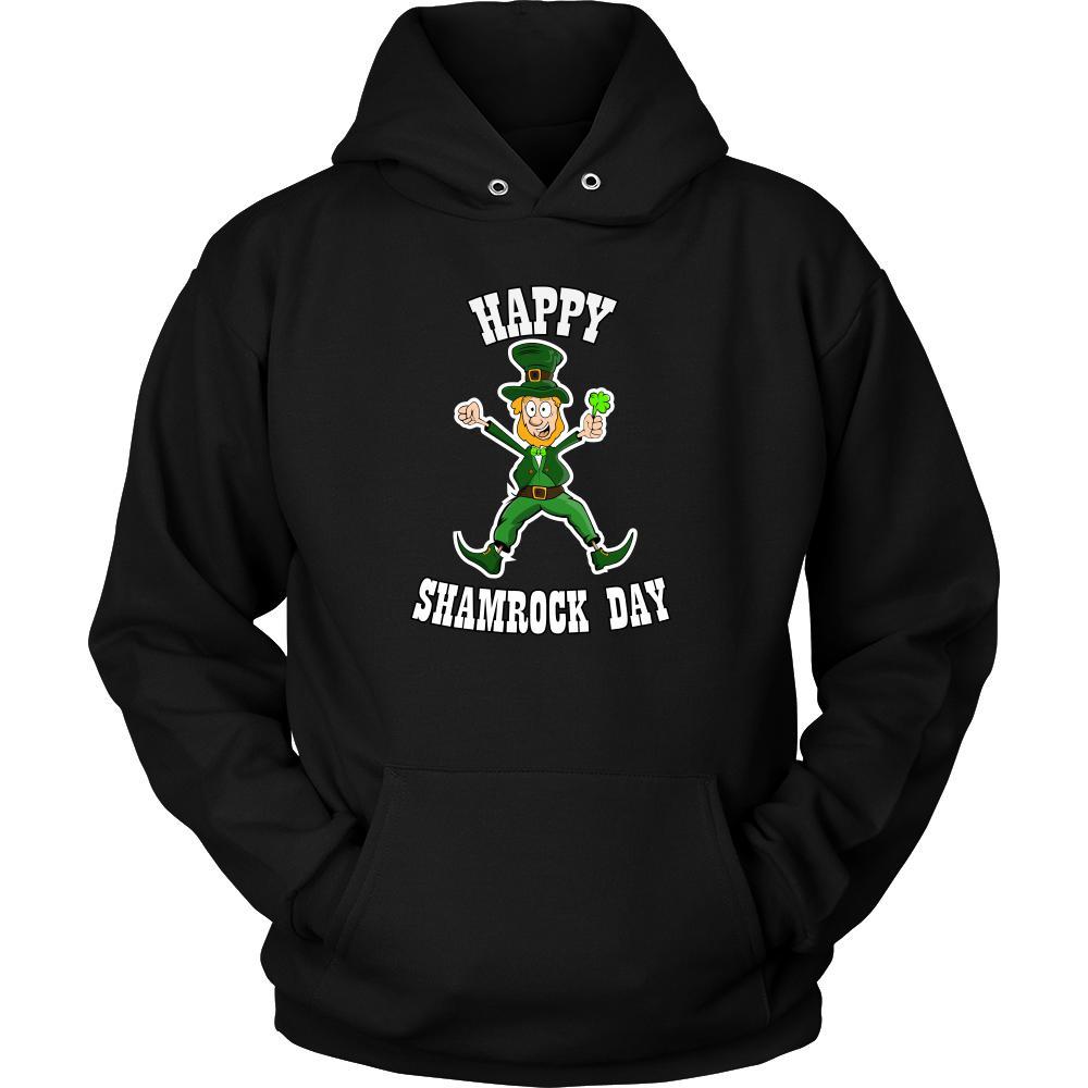 Saint Patrick's Day - " Happy Shamrock Day " - custom made funny t-shirts, original gifts.-T-shirt-Teelime | shirts-hoodies-mugs