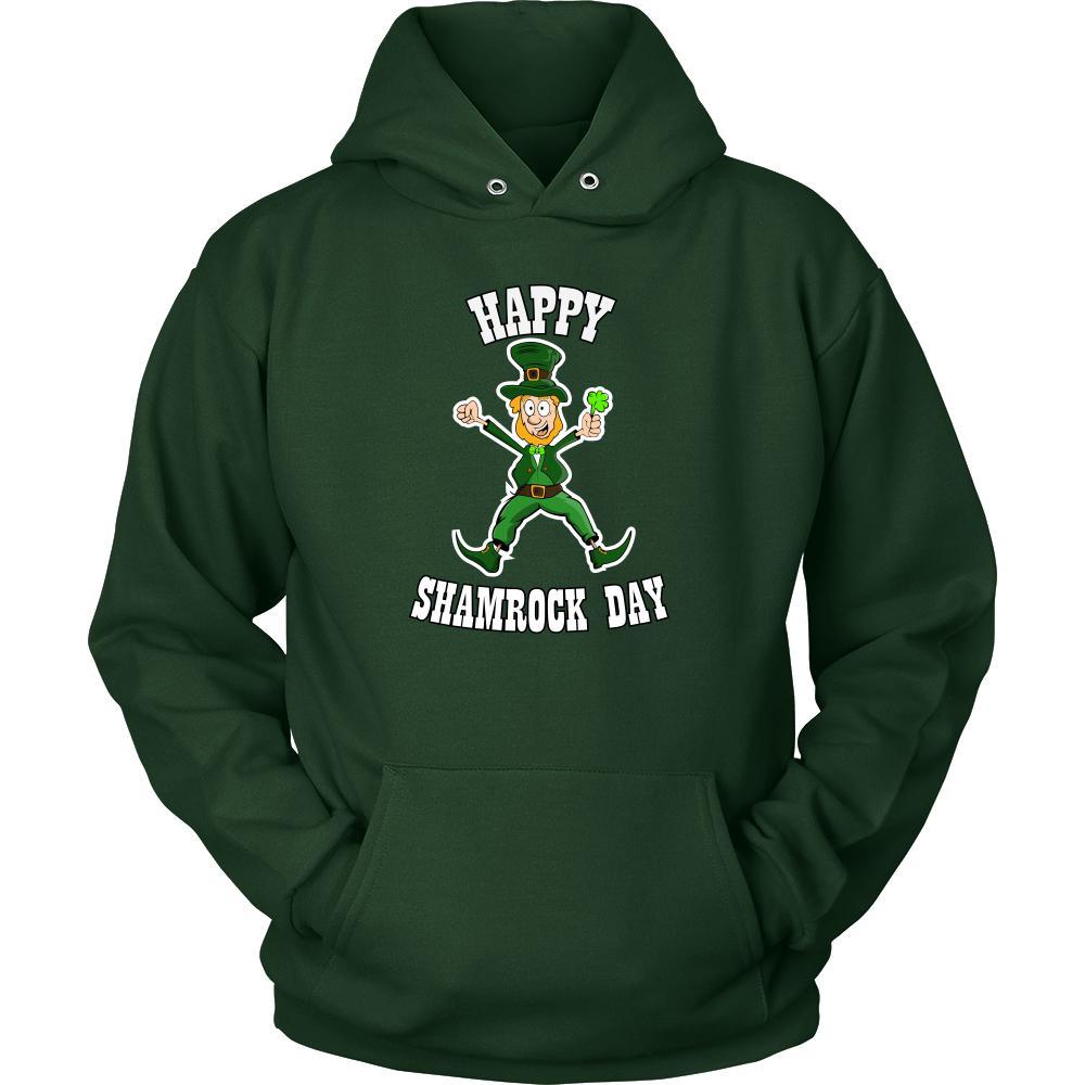 Saint Patrick's Day - " Happy Shamrock Day " - custom made funny t-shirts, original gifts.-T-shirt-Teelime | shirts-hoodies-mugs