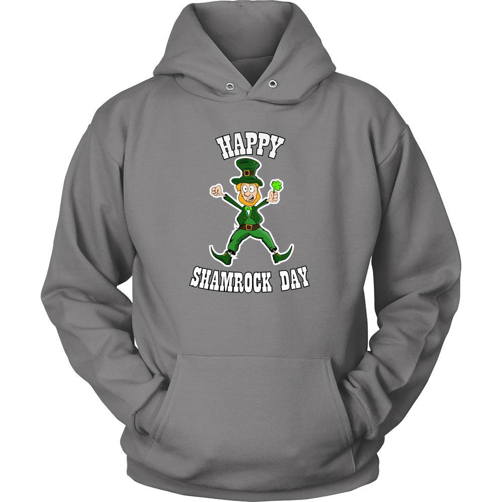 Saint Patrick's Day - " Happy Shamrock Day " - custom made funny t-shirts, original gifts.-T-shirt-Teelime | shirts-hoodies-mugs