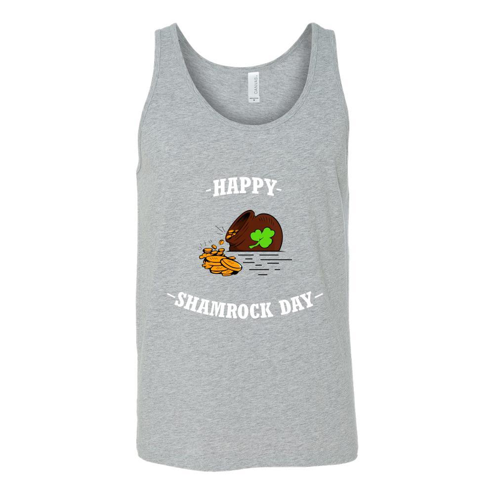 Saint Patrick's Day- "Happy Shamrock Day Golden pot " - custom made funny t-shirts, original gifts.-T-shirt-Teelime | shirts-hoodies-mugs