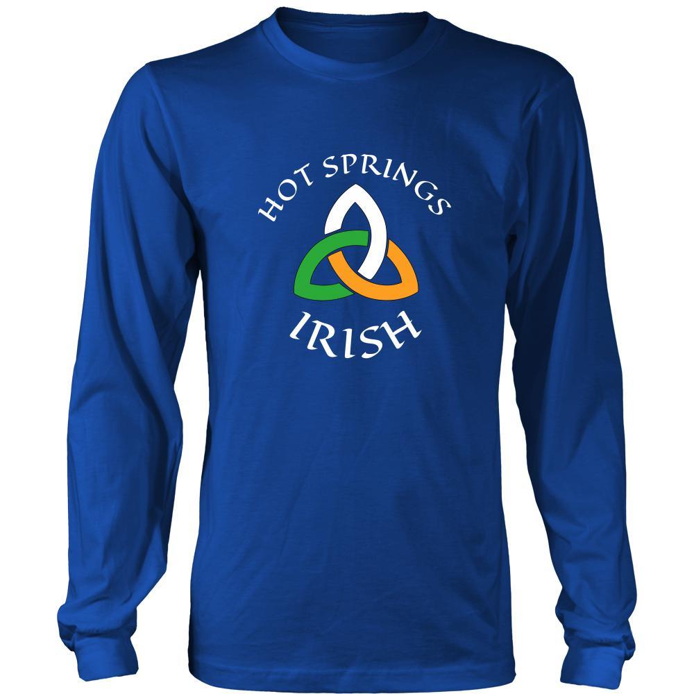 Saint Patrick's Day - " Hot Springs Irish Parade " - custom made funny apparel.-T-shirt-Teelime | shirts-hoodies-mugs