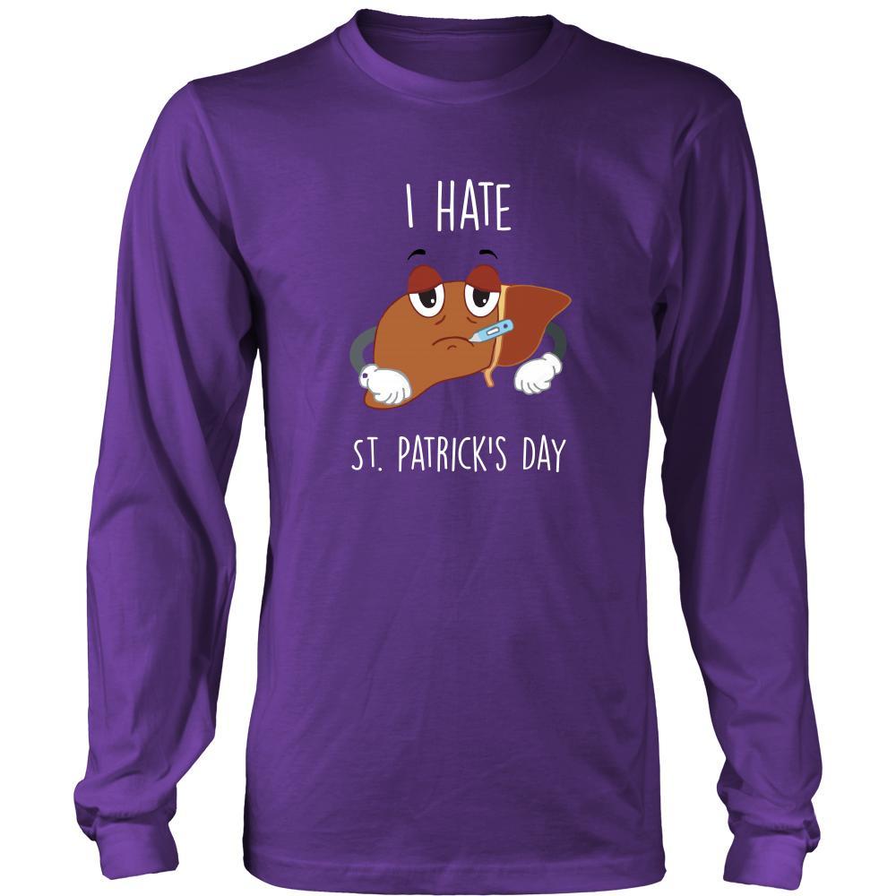 Saint Patrick's Day - " I hate it " - custom made funny apparel.-T-shirt-Teelime | shirts-hoodies-mugs