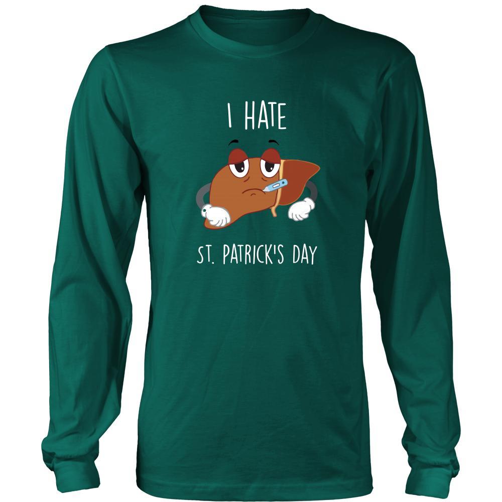 Saint Patrick's Day - " I hate it " - custom made funny apparel.-T-shirt-Teelime | shirts-hoodies-mugs