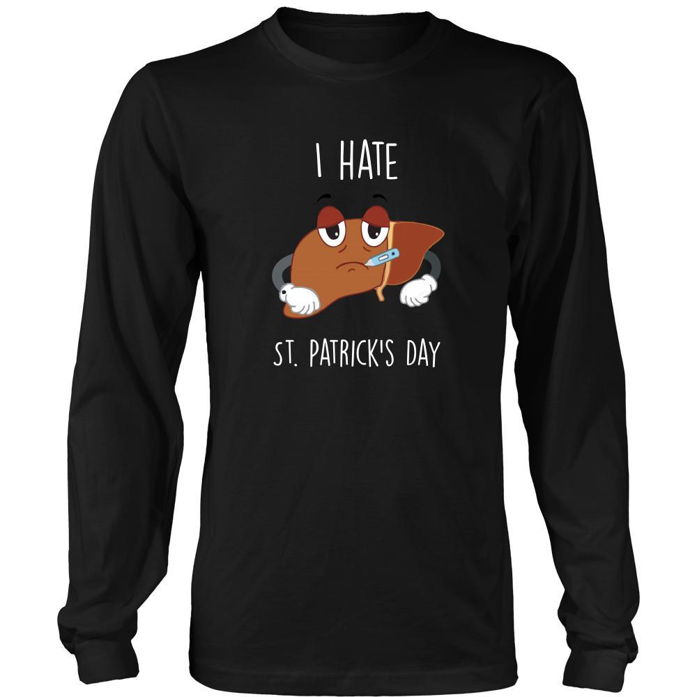 Saint Patrick's Day - " I hate it " - custom made funny apparel.-T-shirt-Teelime | shirts-hoodies-mugs