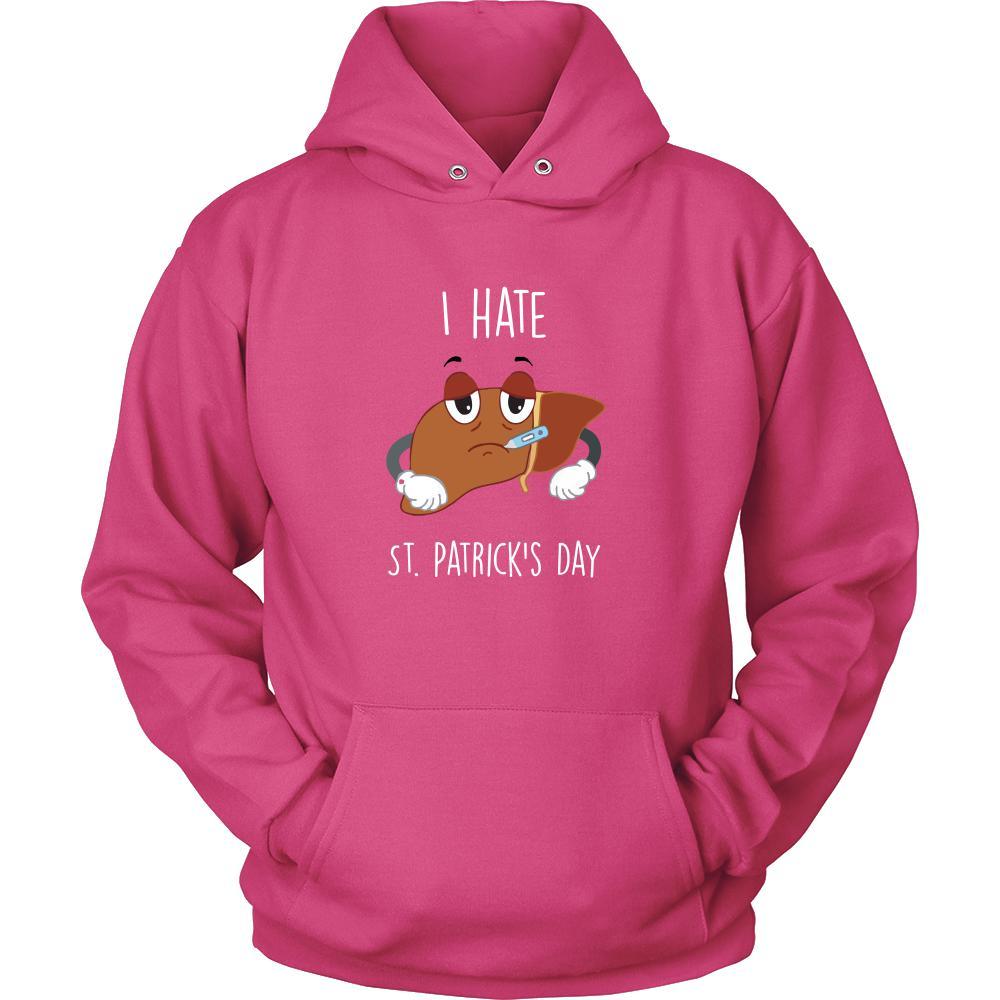 Saint Patrick's Day - " I hate it " - custom made funny apparel.-T-shirt-Teelime | shirts-hoodies-mugs