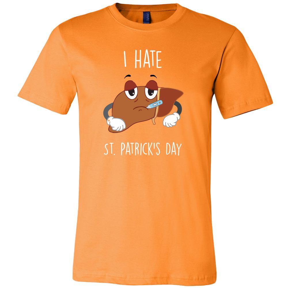 Saint Patrick's Day - " I hate it " - custom made funny t-shirts.-T-shirt-Teelime | shirts-hoodies-mugs