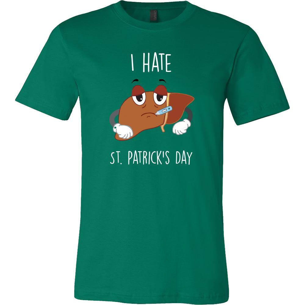 Saint Patrick's Day - " I hate it " - custom made funny t-shirts.-T-shirt-Teelime | shirts-hoodies-mugs