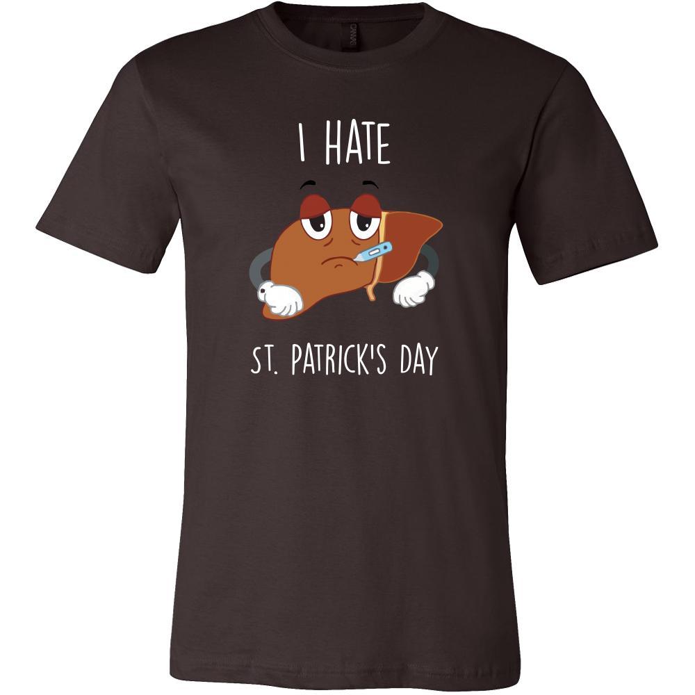 Saint Patrick's Day - " I hate it " - custom made funny t-shirts.-T-shirt-Teelime | shirts-hoodies-mugs