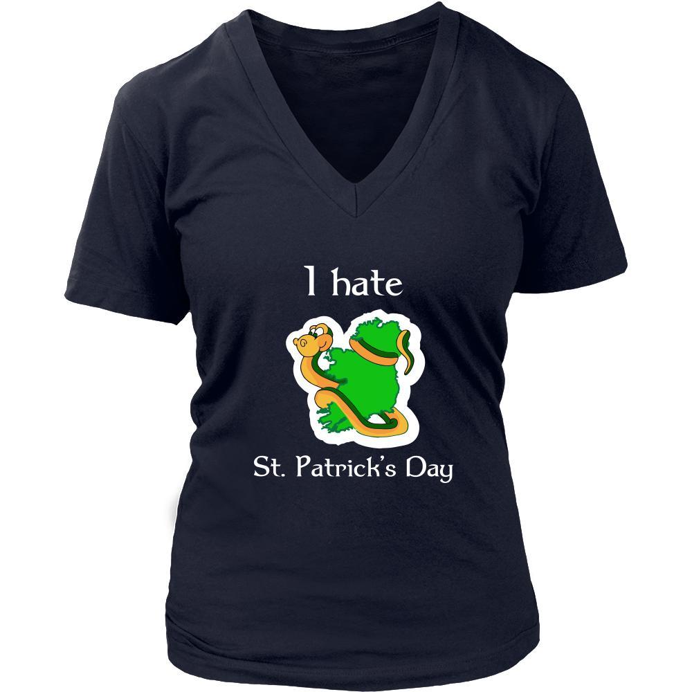 Saint Patrick'S Day - I Hate St. Patrick'S Day - Funny Irish Snake T-S -  Teelime | Unique T-Shirts