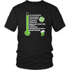 Saint Patrick's Day - " Irish Drinkometer " - custom made funny t-shirts, original gifts.-T-shirt-Teelime | shirts-hoodies-mugs