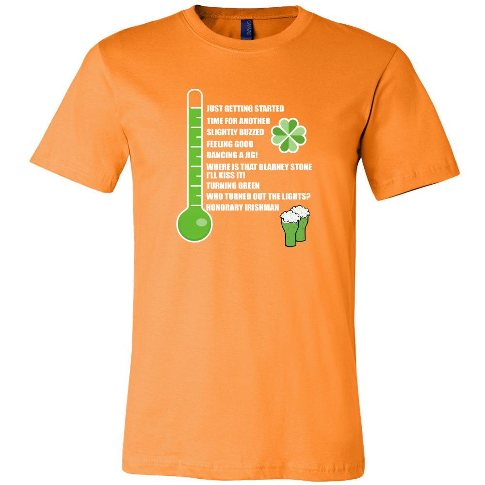 Saint Patrick's Day - " Irish Drinkometer " - custom made funny t-shirts, original gifts.-T-shirt-Teelime | shirts-hoodies-mugs