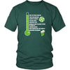 Saint Patrick's Day - " Irish Drinkometer " - custom made funny t-shirts, original gifts.-T-shirt-Teelime | shirts-hoodies-mugs