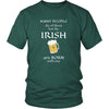 Saint Patrick's Day " Irish thirst for Beer " - custom made funny t-shirts, original gifts.-T-shirt-Teelime | shirts-hoodies-mugs