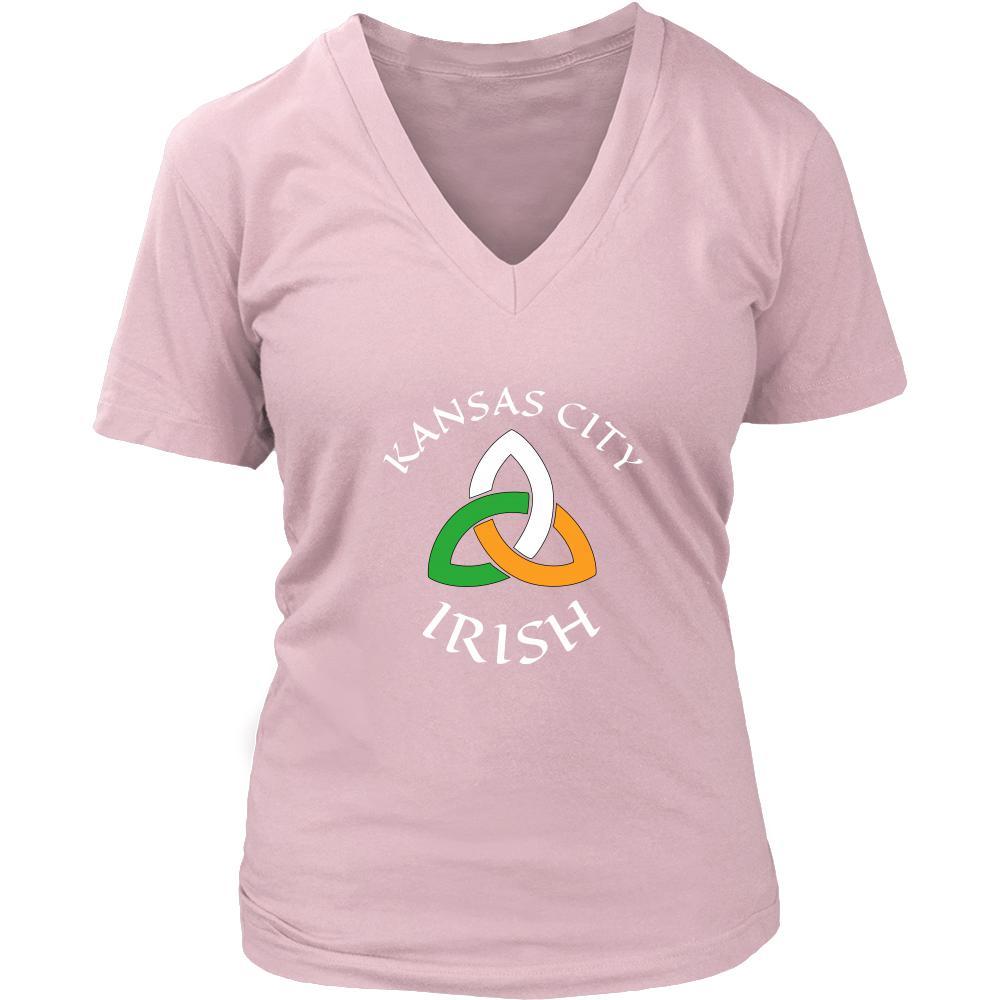 Saint Patrick's Day - " Kansas City Irish Parade " - custom made funny t-shirts.-T-shirt-Teelime | shirts-hoodies-mugs