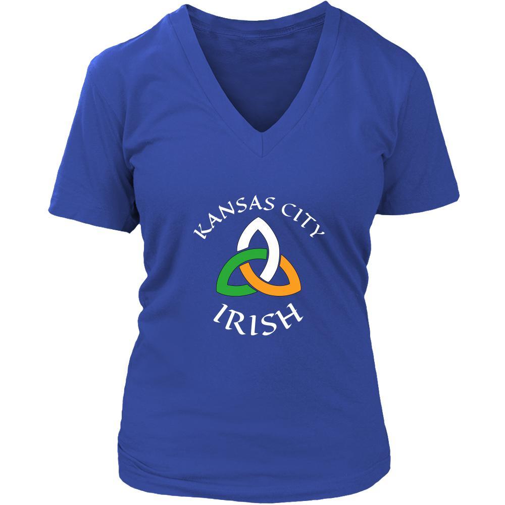 Saint Patrick's Day - " Kansas City Irish Parade " - custom made funny t-shirts.-T-shirt-Teelime | shirts-hoodies-mugs