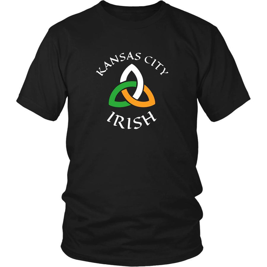 Saint Patrick's Day - " Kansas City Irish Parade " - custom made funny t-shirts.-T-shirt-Teelime | shirts-hoodies-mugs